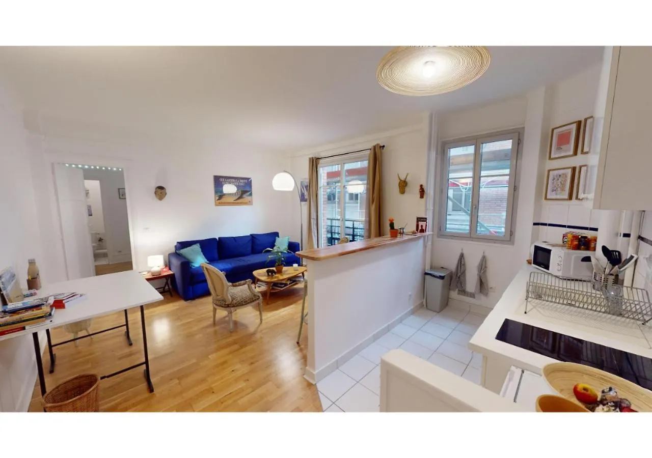 Joivy Welcoming 1-Bed Flat Near Champ De Mars Apartment Paris